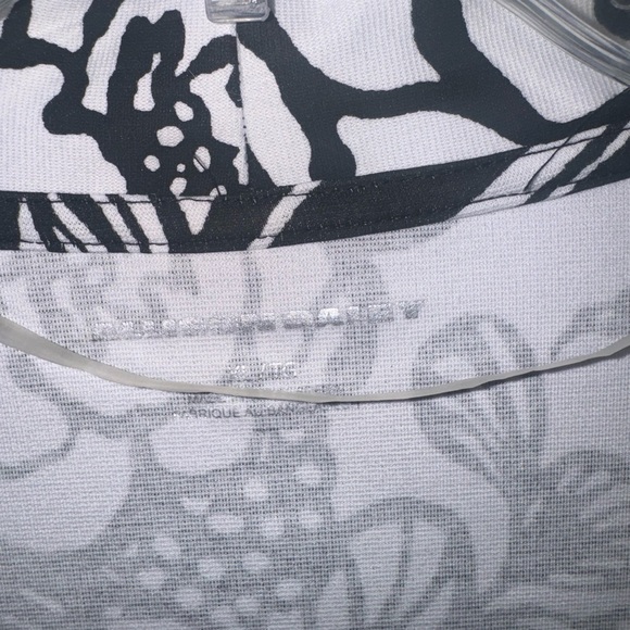 Black & White Open Front Blazer by Allison Daley - Size XL - Picture 3 of 8